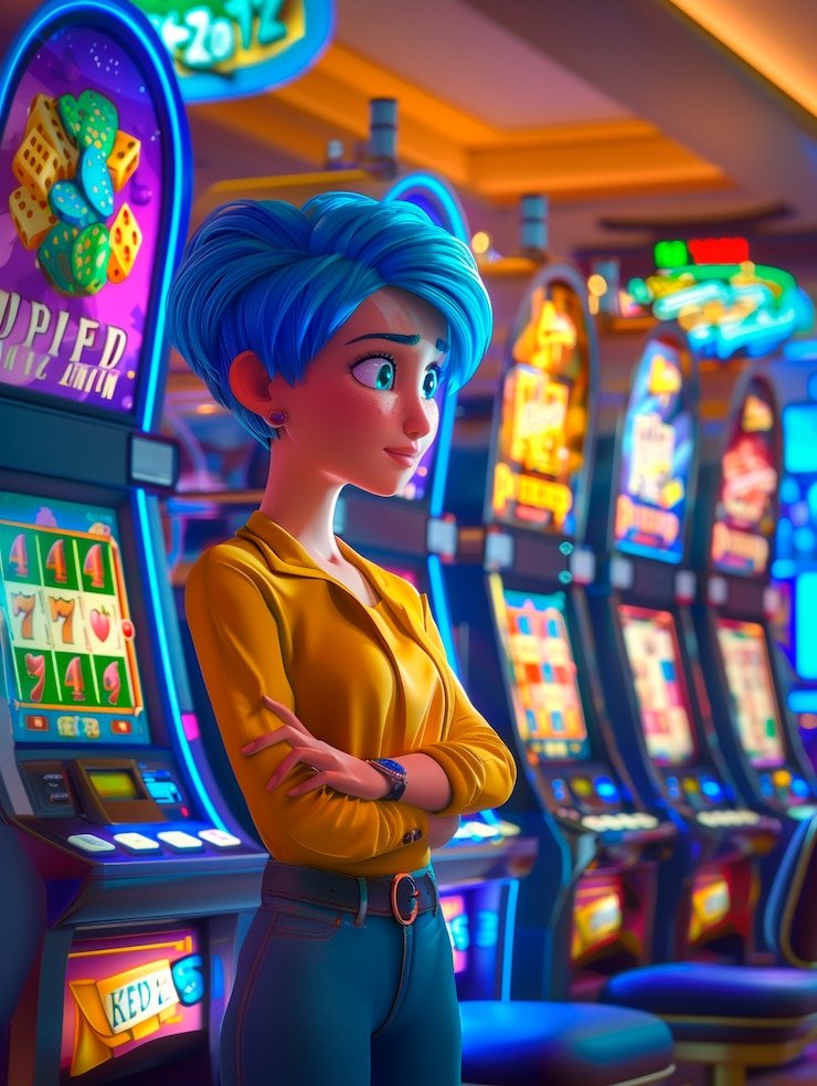 Tangan pemain sedang menata kartu di meja blackjack dalam permainan live casino
